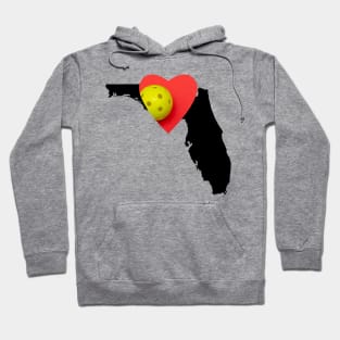 Florida Loves Pickleball Hoodie